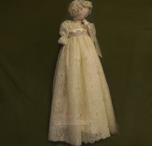 Robes de fille de fleur Bébé