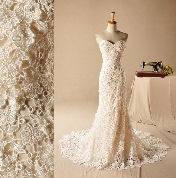 Fleur japonaise féerique fleurs de la robe de mariée de bonheur » robee