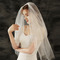 Voile de mariage simple mariée coiffure de mariage studio photo voile double ordre voile de perle - Page 5