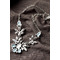 Alliage de mariage incrusté gem cristal fleurs collier et pendentif - Page 4