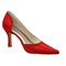 Chaussures habillées de banquet en satin rouge à talons aiguilles pointus - Page 3