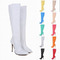 Chaussures Occident Stilettos pour femmes Bottes mi-mollet Talon haut Bottes longues à talons hauts pour femmes automne et hiver - Page 3