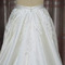Satin Applique jupe robe de mariée jupe amovible train détachable accessoires de mariage taille personnalisée - Page 2