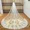 Voile de 3 mètres de long voile queue nuptiale voile de mariage accessoires de mariage voile de mariée - Page 1