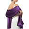 Robe de soirée châle en satin Châle Écharpe en satin Robe de mariée assortie - Page 4