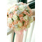 30 bouquets de demoiselles d'honneur mariages de mariage fleurs de simulation de rose de couleur champagne - Page 1