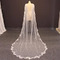 Robe de mariée nuptiale perle châle voile traînant châle en dentelle - Page 1