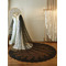 Voile de mariée mariage voile noir dentelle voile de paillettes 3 mètres de long voile de mariée - Page 2