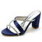 Chaussures de mariage à bout ouvert, plate-forme imperméable en satin, talons hauts, mariage, talons hauts - Page 12