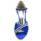 Chaussures de mariage papillon en satin côté talons aiguilles creux talons aiguilles vertes - Page 6