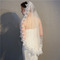Voile de dentelle rétro mariée mariage voile court voile simple coiffure - Page 1