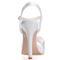 Croix haut de gamme personnalisé ceinture mince femmes sandales chaussures de mariage en satin chaussures de banquet - Page 4