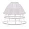 Jupe Cage pour femme, jupon en mousseline de soie, jupon Pannier, robe courte Lolita jupon Ballet 60CM - Page 5