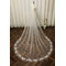 Voile de mariée en dentelle Voile de fleur de perle Voile de mariage long Voile d'ivoire blanc - Page 2