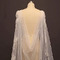 Robe de mariée nuptiale perle châle voile traînant châle en dentelle - Page 4
