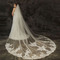 Dentelle traînante voile robe de mariée coiffure mariée dentelle voile accessoires de mariage - Page 1