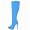 Chaussures Occident Stilettos pour femmes Bottes mi-mollet Talon haut Bottes longues à talons hauts pour femmes automne et hiver - Page 7