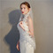 Voile de dentelle rétro mariée mariage voile court voile simple coiffure - Page 3