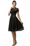 Robe de cocktail Décalcomanie Luxueux Fermeture à glissière Petit collier circulaire - Page 3