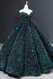 Robe de bal Paillettes Pomme Mancheron Fourreau Pailleté Printemps - Page 4