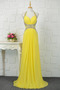 Robe de bal Jaune Dos nu Fourreau Avec Bijoux Naturel taille - Page 1