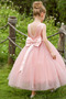 Robe de fille de fleur Festin Été Orné de Nœud à Boucle Tulle - Page 6