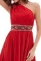 Robe de bal semi-halter Elégant A-ligne Chiffon Ballon Longueur Cheville - Page 5