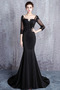 Robe de bal Petites Tailles Trou De Serrure Décalcomanie Manche Aérienne - Page 1