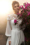 Robe de mariée Dentelle Manche de T-shirt De plein air a ligne - Page 3