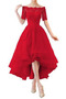 Robe de cocktail Asymétrique Drapé Vente Asymétrique Laçage Naturel taille - Page 2