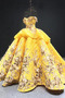 Robe de bal Longue Rosée épaule Cérémonial Manche Courte Mariage - Page 13