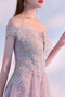 Robe de bal Poire Automne A-ligne Manche Courte Milieu dos Naturel taille - Page 5