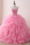 Robe de bal Longueur au sol A-ligne Laçage Printemps Perler Col en Cœur - Page 2