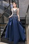 Robe de bal Luxueux Col en V Foncé À la masse Col en V Automne - Page 11