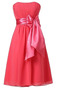 Robe de demoiselle d'honneur Mousseline Manquant Longueur de genou - Page 1