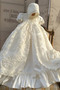 Robe de fille de fleur Bébé Manquant Perle Chapeau Naturel taille - Page 3