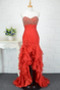 Robe de bal Asymétrique Dos nu Ballon Elégant Train de balayage - Page 1