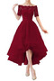 Robe de cocktail Asymétrique Drapé Vente Asymétrique Laçage Naturel taille - Page 4