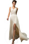 Robe de bal A-ligne Printemps Couvert de Dentelle Longueur au sol - Page 1