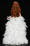 Robe de fille de fleur Tulle Manquant Asymétrique Corsage Avec Bijoux - Page 2