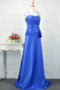 Robe de demoiselle d'honneur Vintage Dos nu Corsage plissé Train de petit - Page 2
