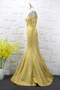 Robe de soirée Simple Médium Sans Manches Glissière Sirène Naturel taille - Page 3