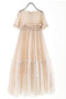 Robe de fille de fleur Longueur Cheville Tulle Fermeture à glissière - Page 6