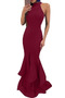 Robe de soirée Norme Fête Glissière Col de chemise t Elégant - Page 3