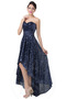 Robe de cocktail Asymétrique Drapé Asymétrique Col en Cœur Été - Page 3
