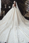 Robe de mariée Luxueux Naturel taille Col en V Foncé Couvert de Dentelle - Page 2