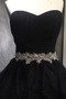 Robe de bal Ceinture en Étoffe Formelle A-ligne Exquisite Haut Bas - Page 4