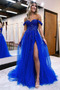 Robe de bal Sans Manches Naturel taille Pittoresque Fête Traîne Courte - Page 1