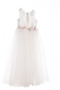 Robe de fille de fleur a ligne Tulle Cérémonie Petit collier circulaire - Page 6