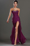 Robe de bal Sans Manches Col en Cœur Taille chute Milieu Glamour - Page 1